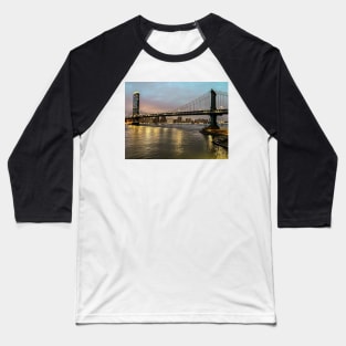 Manhattan Bridge Baseball T-Shirt